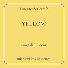 Load image into Gallery viewer, SALE - Yellow Mixed Widths, 10 metres, lengths at least 1 metre each
